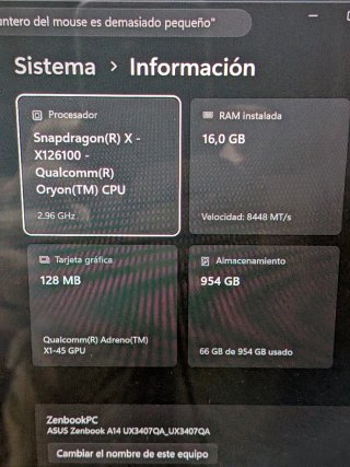 Asus Zenbook 14 OLED Snapdragon