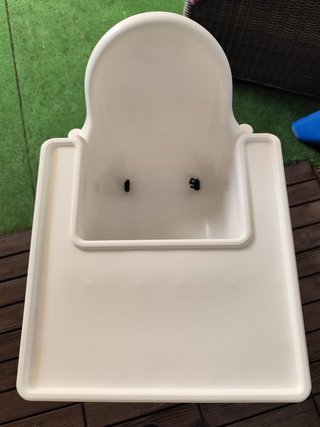 Trona IKEA blanca