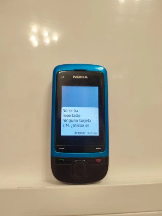 Nokia C2 Blu e Nero