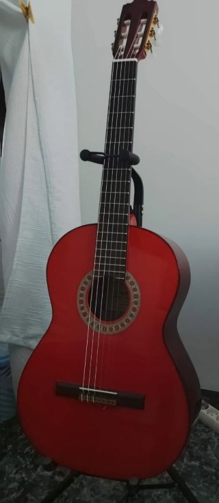 Guitarra Flamenca Edición Exclusiva Roja