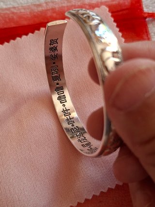 Pulsera esclava elefantes plata nueva