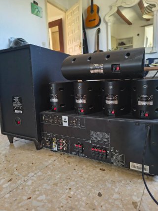 Sistema Sonido Pioneer Home Cinema Negro