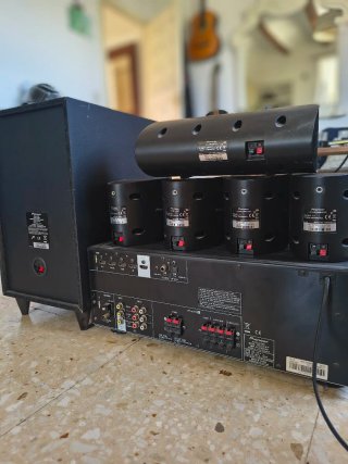 Sistema Sonido Pioneer Home Cinema Negro