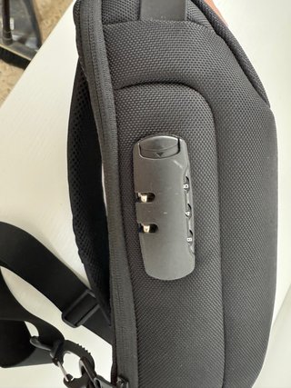 Bandolera Bange Negra Antirrobo