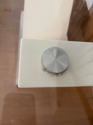 Mesa comedor cristal, arañazos