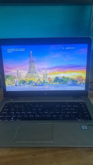 Portátil HP EliteBook G3 Plata con cargador
