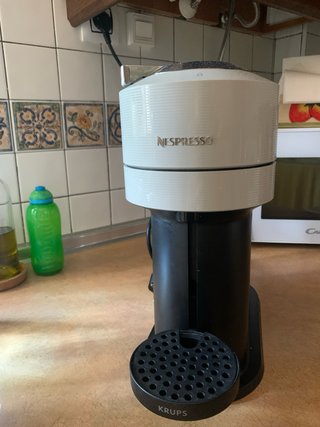 Cafetera Nespresso Krups Blanca