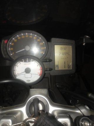 BMW F800R Blanca y Negra