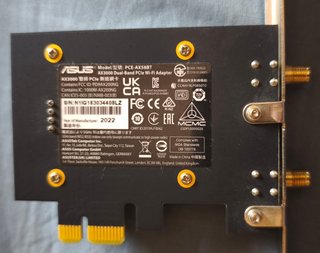 Tarjeta WiFi 6 + Bluetooth Asus PCE-AX58BT PCIe