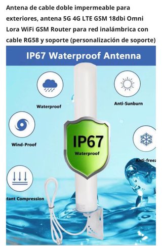 Antena Inalámbrica Waterproof