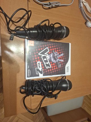 Juego Wii La Voz Vol. 2 + 2 Micrófonos