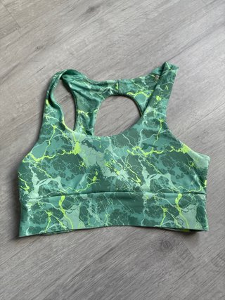 Top sujetador deportivo estampado