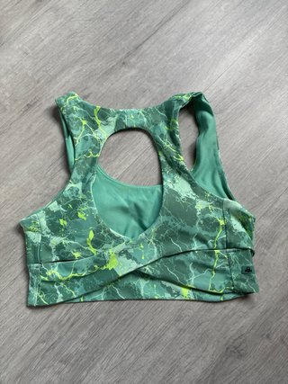 Top sujetador deportivo estampado