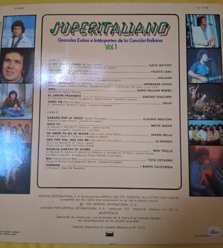 Lote 2 Vinilos Superitaliano