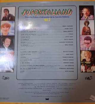 Lote 2 Vinilos Superitaliano
