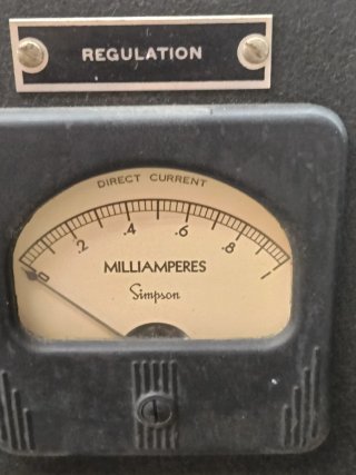 Amplificador Vintage Peer Inc. Años 50