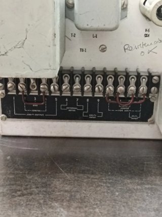 Amplificador Vintage Peer Inc. Años 50
