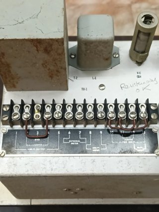 Amplificador Vintage Peer Inc. Años 50