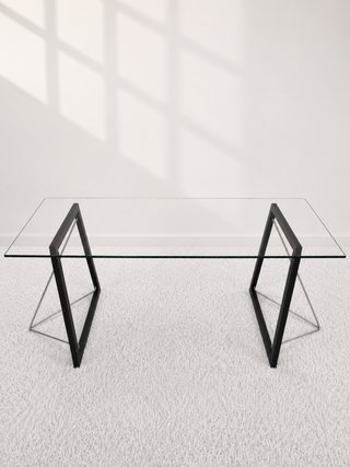 MESA COMEDOR POSTMODERNA. ITALIA 80s