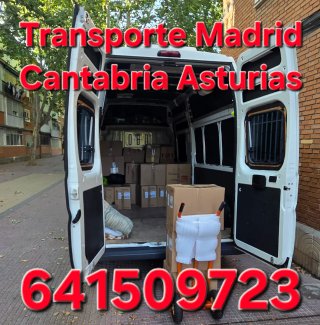 Transporte Zaragoza Cantabria Asturias
