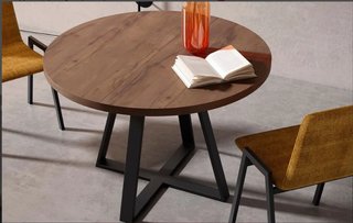 MESA de comedor redonda extensible 5032 | 110–170