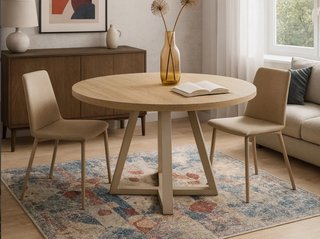 MESA de comedor redonda extensible 5032 | 110–170