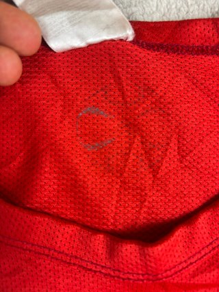 Camiseta Tirantes Adidas Roja y Azul Talla L