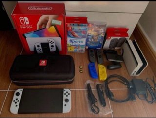 Nintendo Switch OLED Blanca