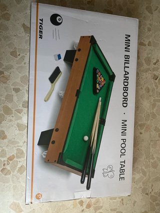 Mini mesa de billar
