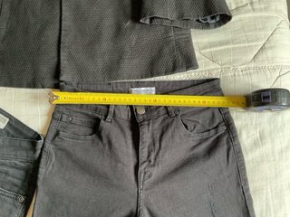Lote chaquetas y pantalones negros Zara/Mango S