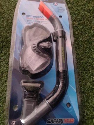 Set Buceo Safari Sub Máscara y Snorkel