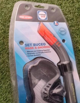Set Buceo Safari Sub Máscara y Snorkel