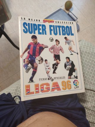 Super Futbol Liga 96 Cromos Está incompleto
