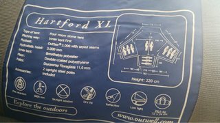 Tienda de campaña Outwell Hartford XL