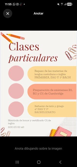 Clases particulares