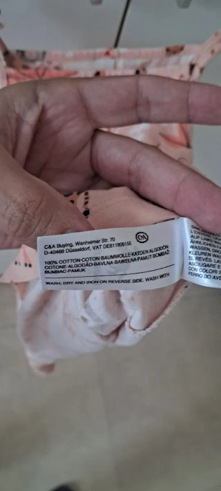 Vestido infantil estampado animales selva
