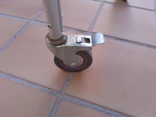Silla de ducha con ruedas