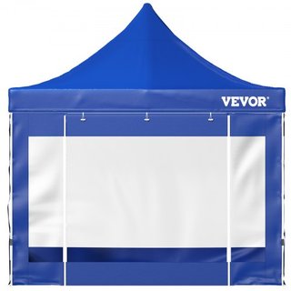 304.8 x 304.8 cm Carpa Plegable, Toldo de Patio Exterior con Paredes Laterales Desmontables y Bolsa con Ruedas, Refugio Instantáneo Resistente al Agua y a los Rayos UV para Fiesta, Jardín, Patio T...