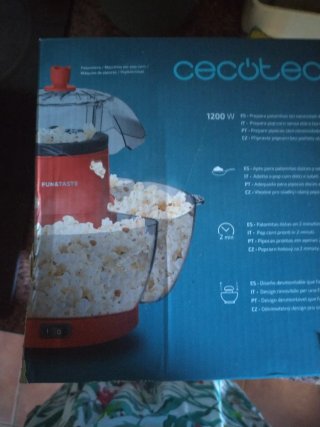 Máquina de Palomitas Roja