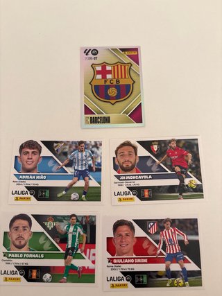 Cromos LaLiga 2026/2027