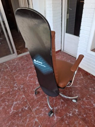 Silla giratoria ruedas snowboard Adec