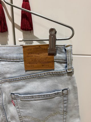 Bermuda vaquera Levis hombre