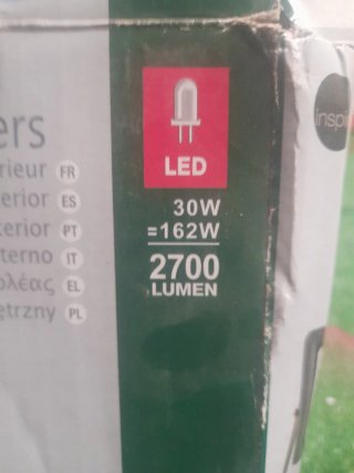 Foco LED exterior Inspire Yonkers 30W