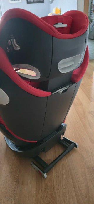 Silla de coche Cybex Pallas M-fix Roja