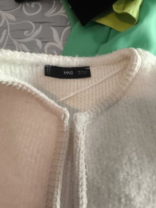 Chaqueta Mango Blanca Talla XS