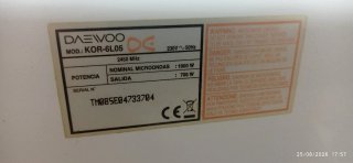 Microondas Daewoo Blanco