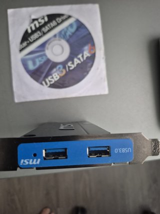 MSI Star-USB3/SATA6 Panel