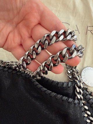 Borsa Stella McCartney Nera con Catena