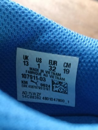 Botas de Fútbol Puma Talla 32