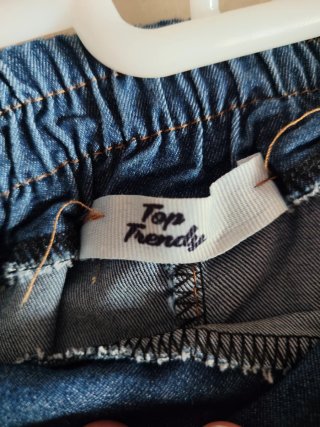 Bermudas vaqueras azules